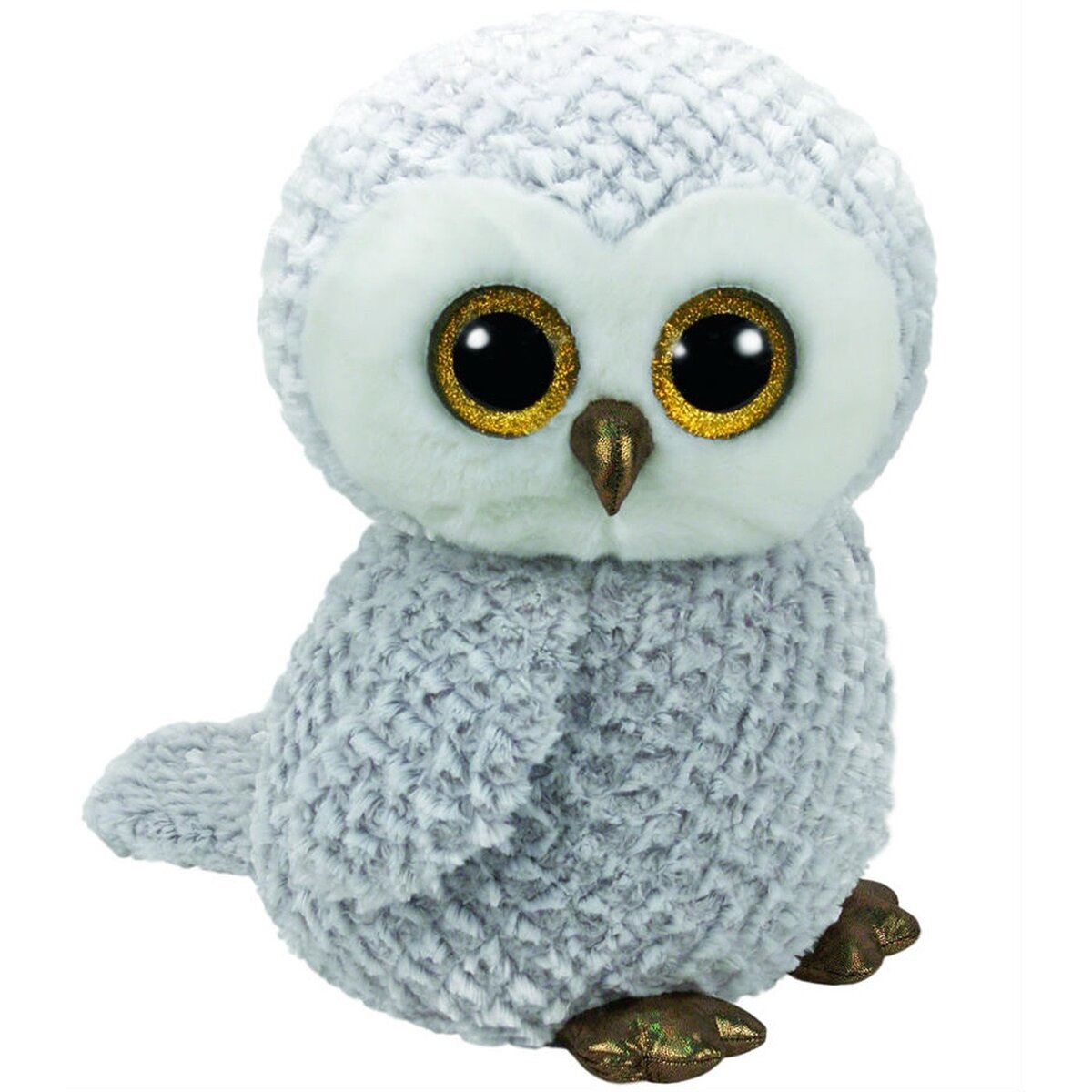 Pliš BBoos OWLETTE - bijela sova L-2 large1