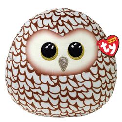 Squishy WHOOLIE, 30 cm - braun sova