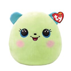 Squishy CLOVER, 30 cm - zeleni medvjed