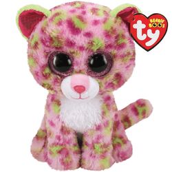Pliš BBoos  LAINEY - leopard rozi ,med