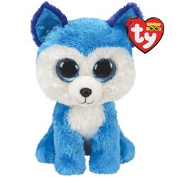 Pliš BBoos PRINCE- husky plavi ,med