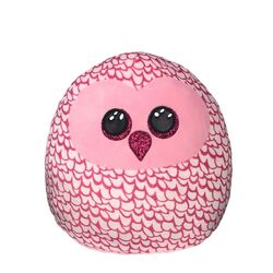 Squishy PINKY, 30 cm - roza sova