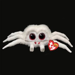 Pliš Boos SPINDERELLA - bijeli pauk, 15 cm